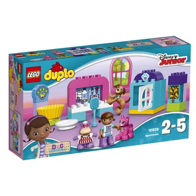 Produktbild von LEGO® Duplo-Doc McStuffins Tierpflegesalon 10828 - 30 Teile - 4 Figuren - Maße: ca. 9 x 6 x 9 cm