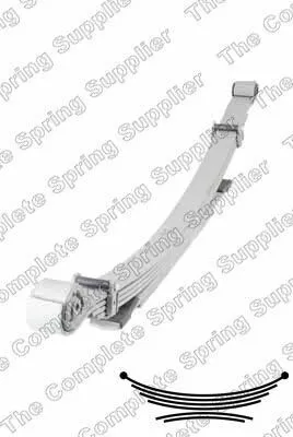 Produktbild von LESJÖFORS 6127540 Federpaket Hinten