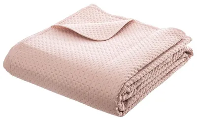 Immagine prodotto di copriletto 240 x 260 cm e due federe 60 x 60 cm rosa chiaro.