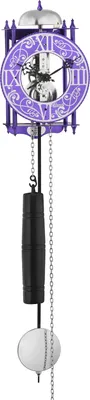 Produktbild von Hermle Pendeluhr 71016-K90711 - Raubritter Lila