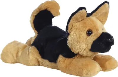 Produktbild von Aurora, 31536, Flopsies Bismarck Schäferhund, 30cm, Plüschtier, braun