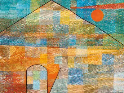 Zdjęcie produktu dla Obraz drukowany Paula Klee - Ad Parnassum, 1932 (60 x 80 cm)