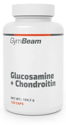 Produktbild von GymBeam - Glucosamin + Chondroitin, 120 Kapseln