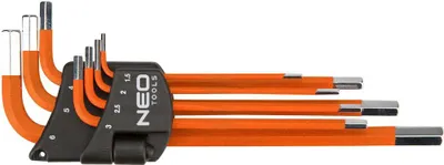 Obrázok produktu pre NEO TOOLS Šesťhranné kľúče 1,5-6 mm, sada 7 ks.