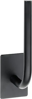 Produktbild von BEASY WC-Reservepapierhalter Edelstahl Schwarz 74x45x180 mm für Bad & WC >> zum Kleben