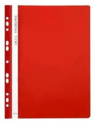 Produktbild von Rote Hängeregister (10 Stück) – Biurfol