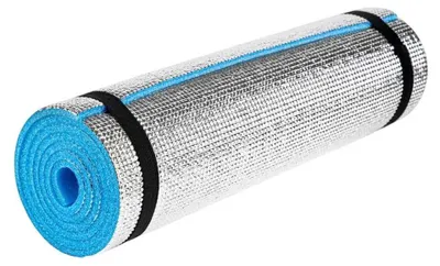 Obrázok produktu pre Spokey - Izolačná podložka „Eiger“ PP7876 (180 cm x 50 cm) (modrá/sivá/strieborná)