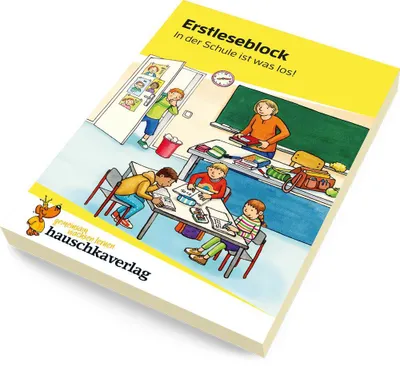 Zdjęcie produktu dla Lesen lernen 1. Klasse für Jungen und Mädchen - In der Schule ist was los!