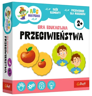 Image de Jeu de Contraires Amusants avec Trefl pour Tout-Petits