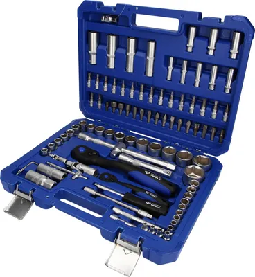 Produktbild von Brilliant Tools BT023094, Steckschlüssel-Satz, 94 Kopf/Köpfe, 6,15 kg, 300 mm, 390 mm, 80 mm