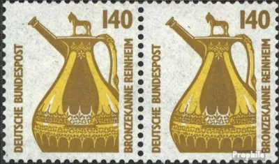 Produktbild von Briefmarken BRD (BR.Deutschland) 1989 Mi 1401A waagerechtes Paar postfrisch Sehenswürdigkeiten