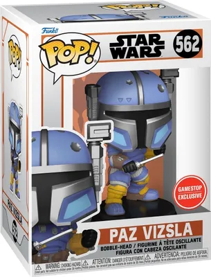 Produktbild von Star Wars - Paz Vizsla 562 Exclusive - Funko Pop! - Vinyl Figur