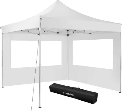 Obrázek produktu pro TecTake 403148, Bílá, Polyester, Polyvinylchlorid (PVC), Hliník