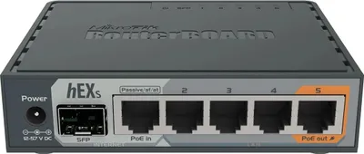 Produktbild von Router MikroTik RB760iGS hEX S 5 Portas Gigabit
