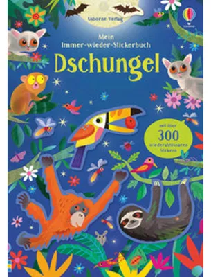 Obrázek produktu pro Mein Immer-wieder-Stickerbuch: Dschungel