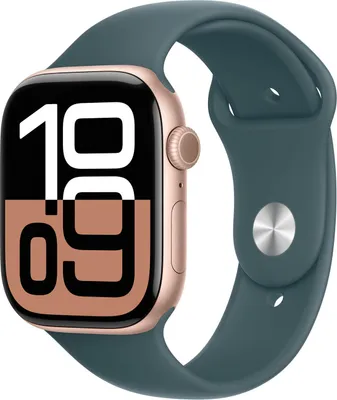 Obrázek produktu pro Apple MXLR3ZM/A, Kapela, Chytré hodinky, Zelená, Apple, Apple Watch Models 44mm, 45mm, 46mm, 49mm, Fluoroelastomer