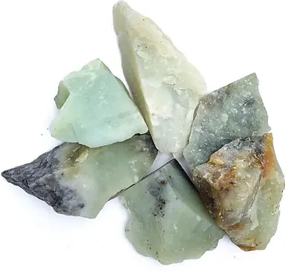 Produktbild von Raue neue Jade (Serpentin) – ±3–8 cm; ±1000g