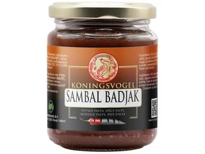 Produktbild von KONINGSVOGEL Sambal Badjak 280g | Würzige Paste | Spicy Paste