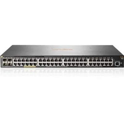 Produktbild von HPE Aruba Networking 2930F 48G PoE+ 4SFP 740W Switch, Managed, L3, Gigabit Ethernet (10/100/1000), Power over Ethernet (PoE), Rack-Einbau, 1U