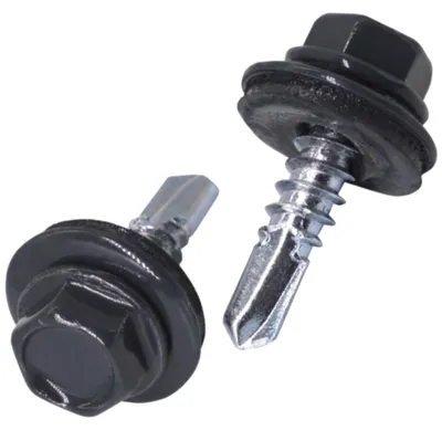 Immagine prodotto di (50 pezzi) Viti per tetti, a testa esagonale, 4,8 x 19 mm, con guarnizioni in EPDM