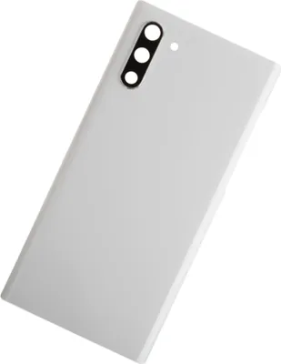 Produktbild von Für Samsung Galaxy Note 10 SM-N970F Akkudeckel Back Cover Mit Kameralinse Weiss