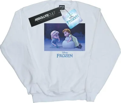 Produktbild von Disney - "Frozen Build A Snowman" Sweatshirt für Damen BI18965 (M) (Weiß)