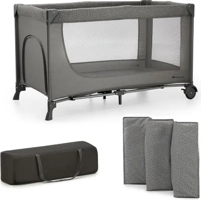 Image de KINDERKRAFT Lit de voyage Joy 2 Gris foncé
