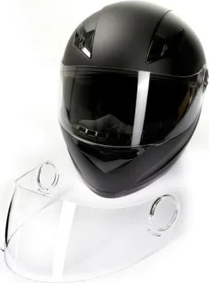 Immagine prodotto di Casco integrale CMX Blacky nero opaco + visiera di ricambio trasparente in set "L"