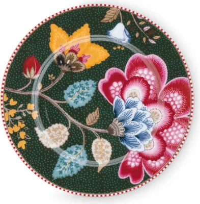 Produktbild von PIP STUDIO Fantasy Green Brotteller 17cm