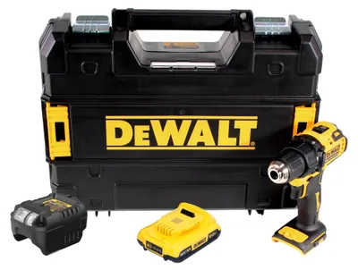 Immagine prodotto di Trapano avvitatore a batteria DeWalt DCD 708 D1T 18 V 65 Nm brushless + 1x batteria ricaricabile 2,0 Ah + caricabatterie + TSTAK