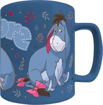 Produktbild von Pyramid I-aah Tasse Mit Plüschhülle 440ml Mehrfarbig Mehrfarbig One Size