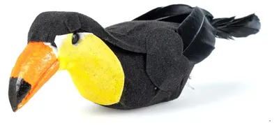 Produktbild von Dekoklammer Tukan 15 x 7 cm tropischer Vogel - Einheitsgröße