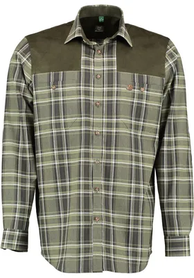 Produktbild von Gekka Hemd 1/1 Arm Regular Fit Herren (Oliv) Größe 39/40