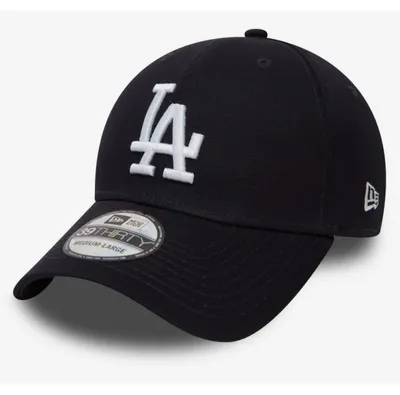 Image de Casquette MLB Los Angeles Dodgers New Era League Essential 39THIRTY Bleu marine