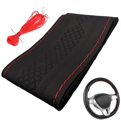 Obrázek produktu pro Univerzální kryt volantu pro auto, pro vlastní montáž, průměr 37-38,5 cm