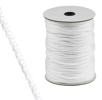 350m Polyester-Seil Ø 4mm auf Rolle Universalseil Kordel weiß