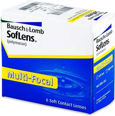 Produktbild von SofLens Multifocal - 6 monthly lenses - Sph: -5.0, Add: low, BC: 8.5, D: 14.5