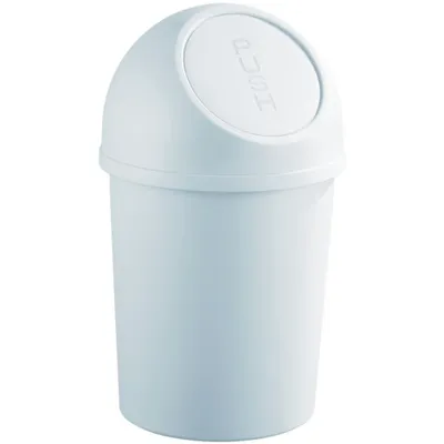 Immagine prodotto di helit Abfalleimer mit Push-Einwurfklappe, 6 Liter