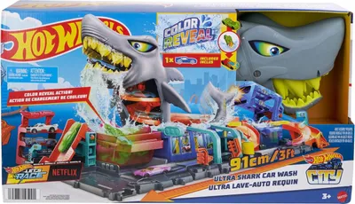 Obrázek produktu pro Hot Wheels City HTN82, Sada závodního vozidla a dráhy, 3 rok/roky, Plast, Vícebarevný