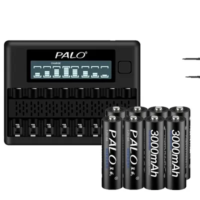 Obrázok produktu pre Nabíjacie batérie, 100% originálne, 12V 3000mAh, 8 AA 1 nabíjačka