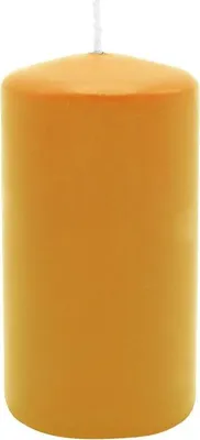 Produktbild von Stumpenkerze aus Paraffin, Natur, WENZEL, 150/80 mm, Brenndauer ca. 73h, selbstverlöschend