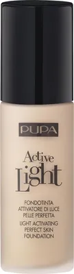 Immagine prodotto di Pupa Active Light Perfect Skin Foundation Spf 10 Fondotinta viso senza olio 020 30ml
