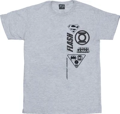 Produktbild von DC Comics - "Justice League" T-Shirt für Herren BI31512 (XXL) (Grau)