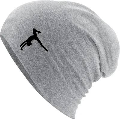 Produktbild von Huuraa Beanie Turnen Gymnastik Heather Grey One Size Baumwolle und Elasthan Mütze Geschenkidee