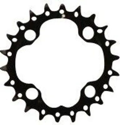 Zdjęcie produktu dla Tarcza SHIMANO "SLX FC-M672", 10-/3-biegowa, 4-ramienna, pakowana SB, srebrna, 22T.