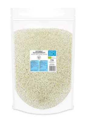 Obrázok produktu pre DLHOZRNNÁ BIELA RYŽA, BEZLEPKOVÁ,5 kg - HORECA PLANÉTA)