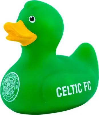 Produktbild von Celtic FC - Hračka do vany ve tvaru zvířátka, kachna TA11571 (jedna velikost) (zelená/bílá/žlutá)