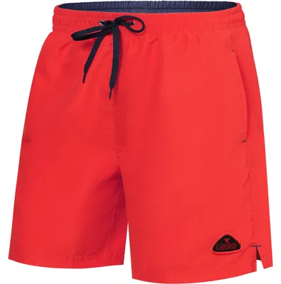 Produktbild von Ladeheid Herren Badehose Badeshorts Beachshorts Schwimmhose LAZA1002 (Rot Marineblau, XL)