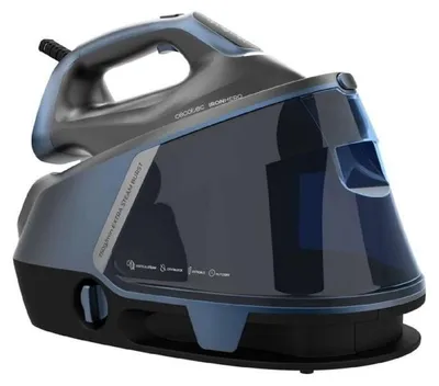 Image de Centrale vapeur - CECOTEC - IronHeroH-3000 Station Geyser - 3000 W - 600 g/min - Noir / Bleu