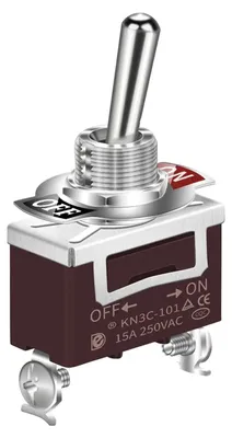 Productafbeelding van Tuimelschakelaar ON-OFF 25A/250V 2 standen met schroefcontacten